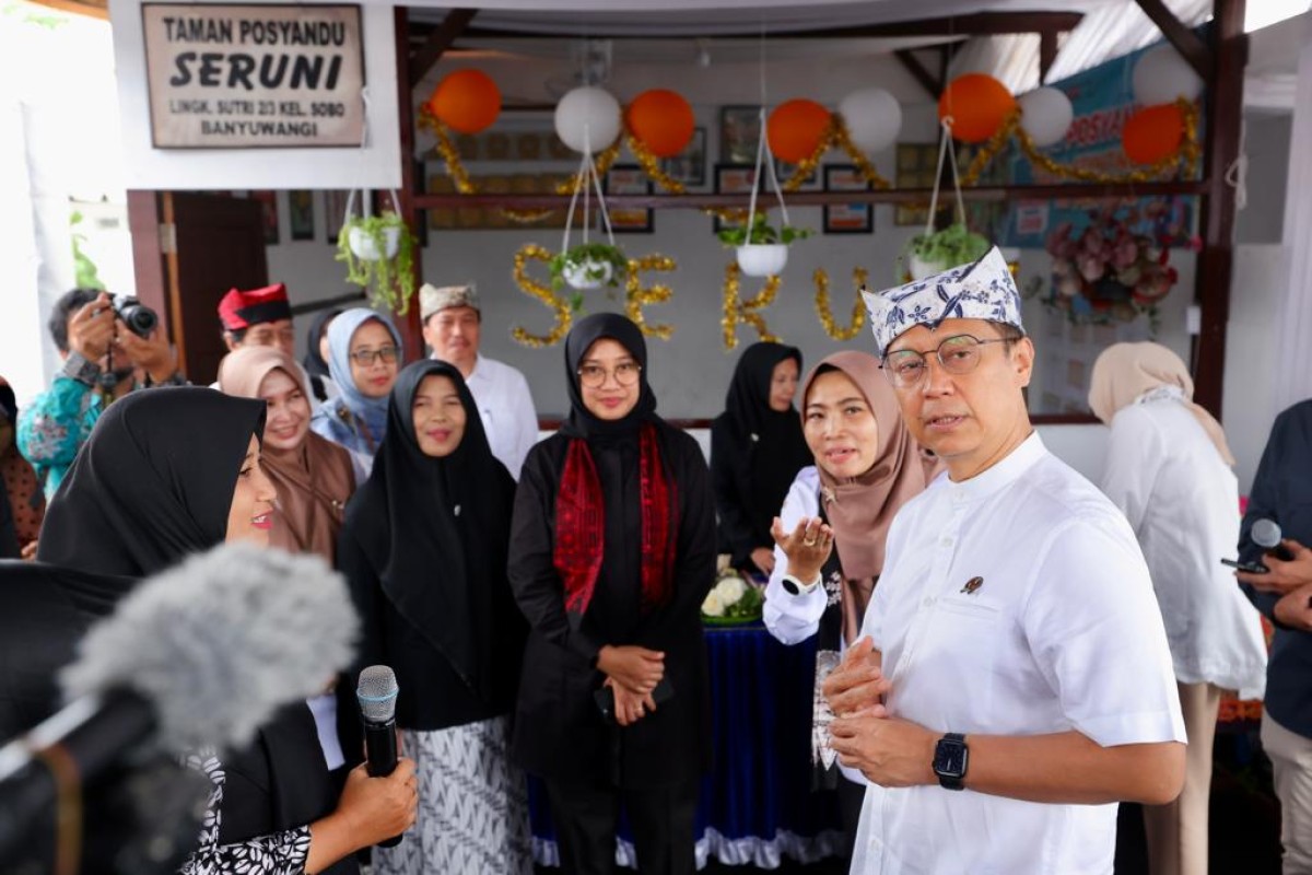 Menkes Sebut Banyuwangi Layak Jadi Destinasi Inovasi Layanan Kesehatan