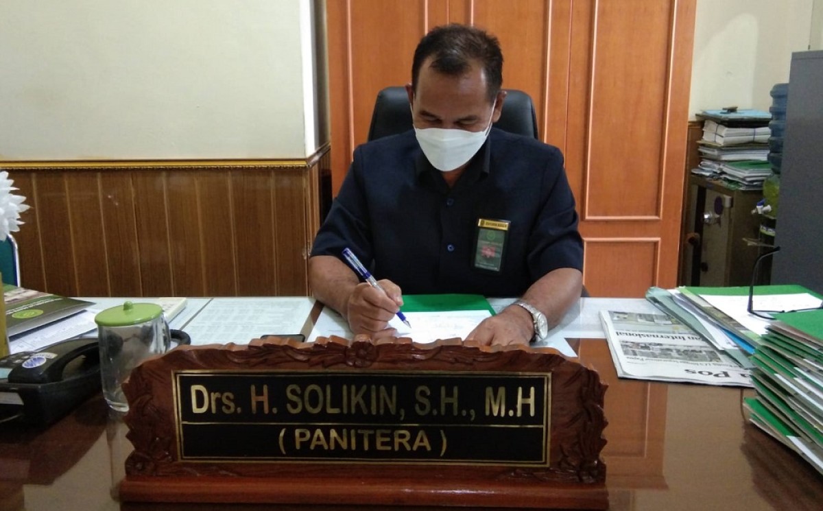 Ketua Panitera PA Bojonegoro Solikin Jamik. (Foto: Misbahul Muni/jatimnow.com)