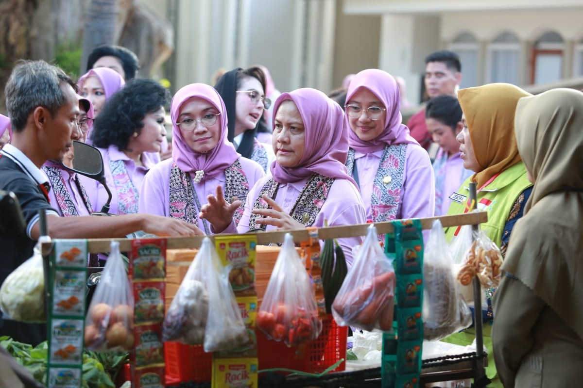 Iriana Jokowi Tinjau Penanganan Stunting Banyuwangi: Ini Bagus Harus Dilanjutkan