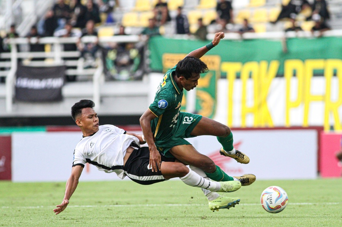 Laga Persebaya vs Rans Nusantara (Foto: Sahlul Fahmi/jatimnow.com)