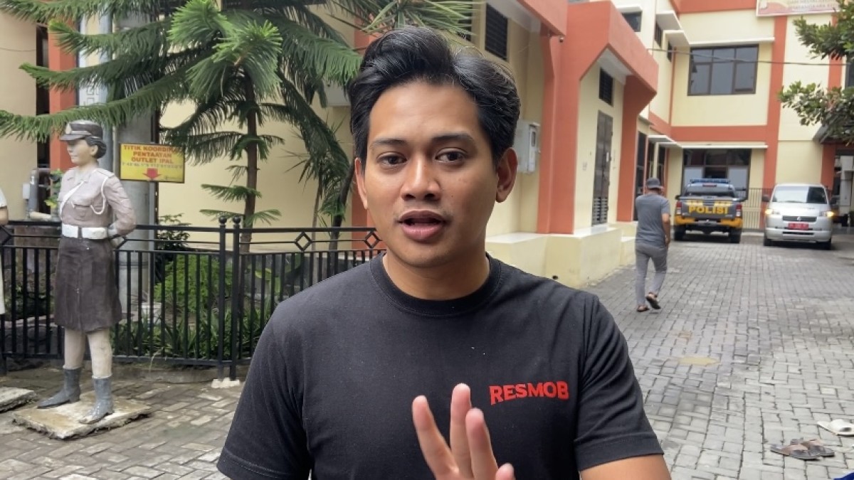 Kasatreskrim Polres Kediri AKP Rizkika Atmadha Putra saat di Bhayangkara. (Foto : Yanuar Dedy/jatimnow.com)