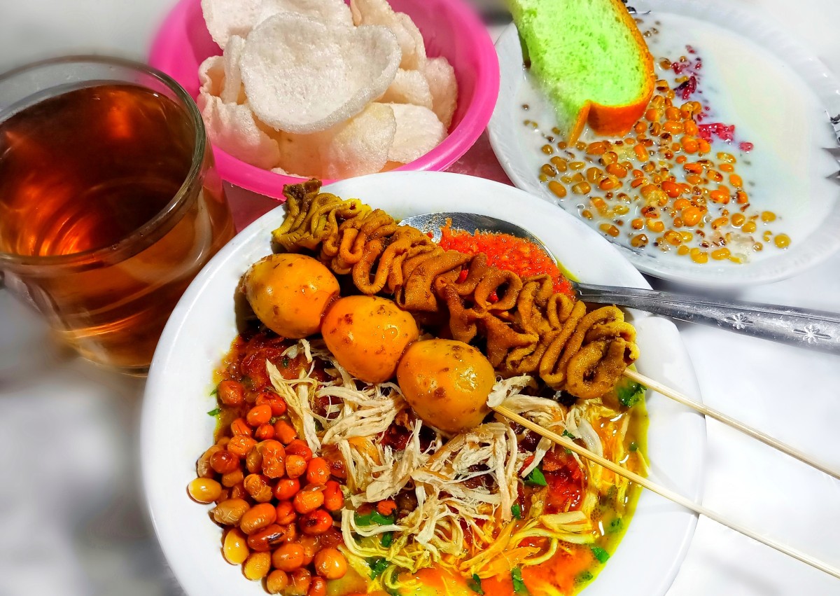 Rekomendasi Bubur Ayam dan Kacang Hijau Pasuruan, Lapaknya di Jalan RA Kartini Pandaan