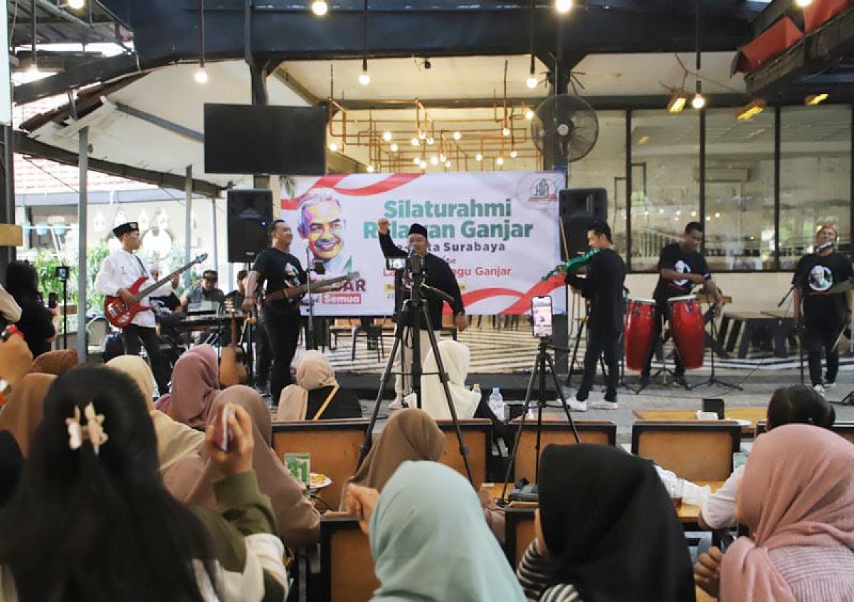 Penuh Harapan, Ini Tiga Lagu Kampanye Relawan Ganjar Pranowo