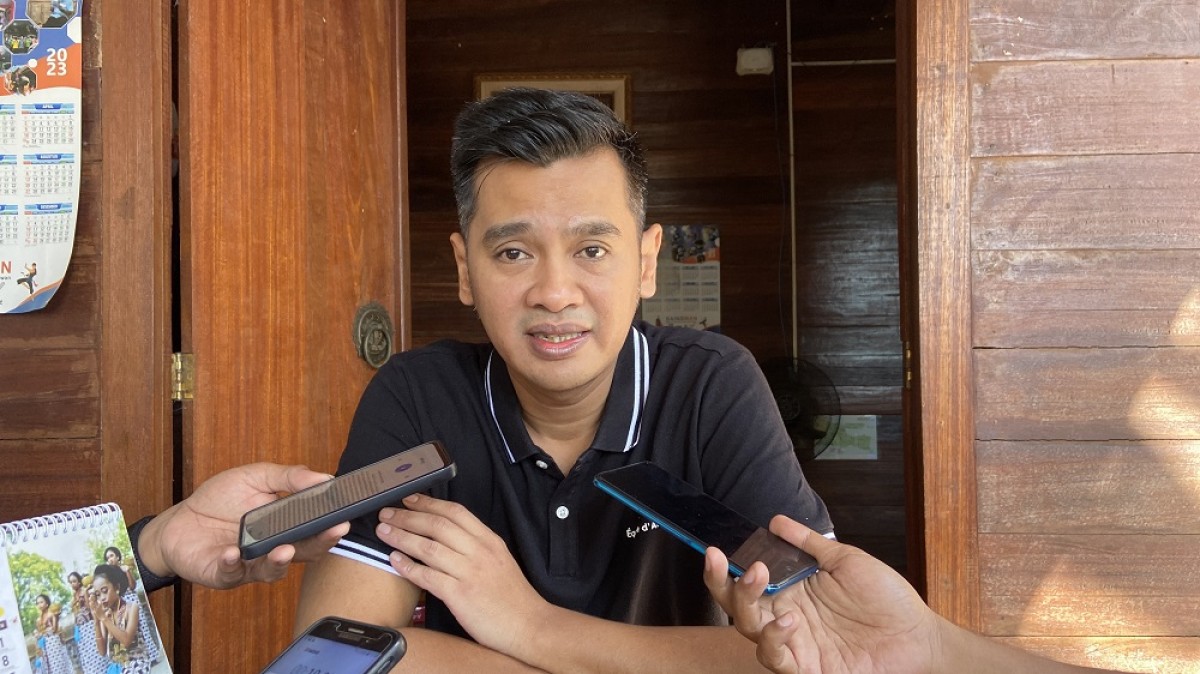Reza Darmawan, politisi Kota Kediri yang resmi hijrah ke Gerindra. (Foto: Yanuar Dedy/jatimnow.com)