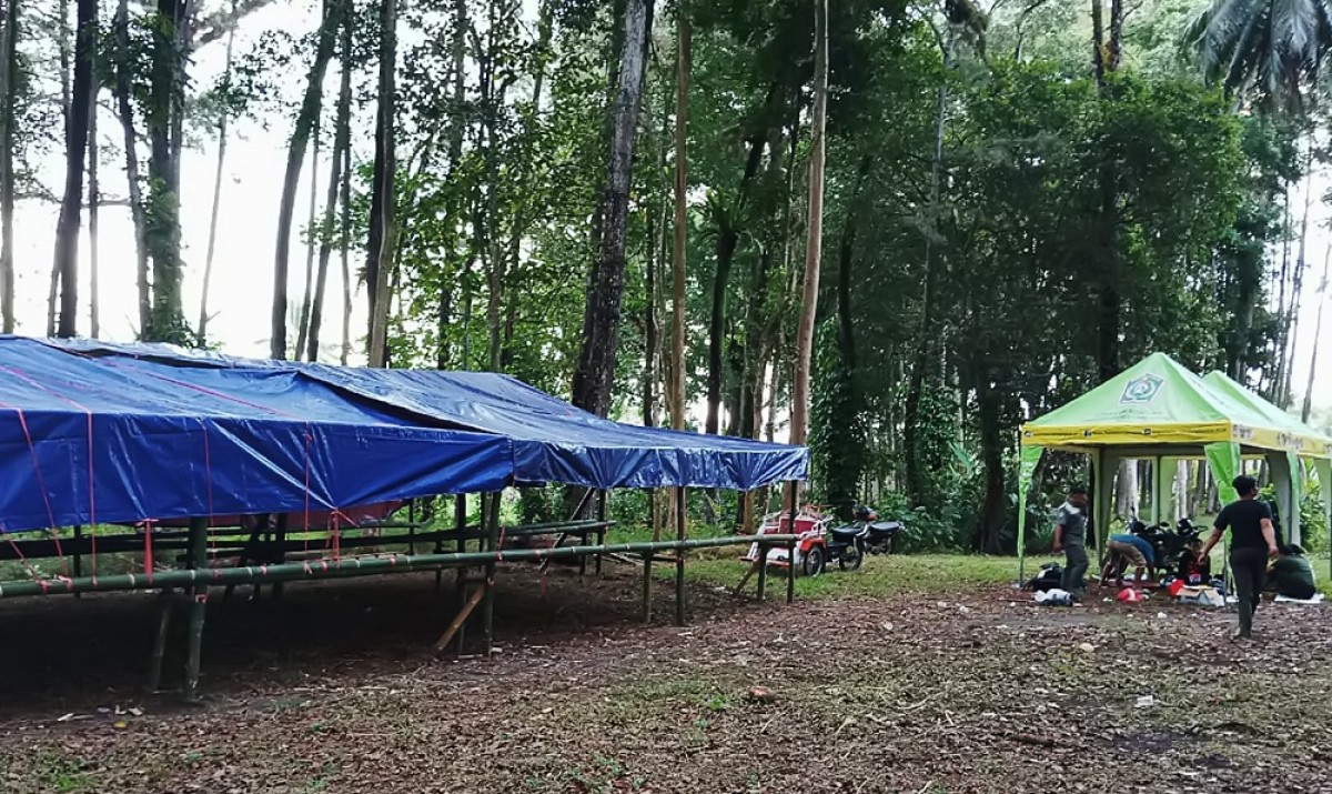 elter utama dibangun di Desa Jarit, Kecamatan Candipuro. (Foto: Kominfo Lumajang)