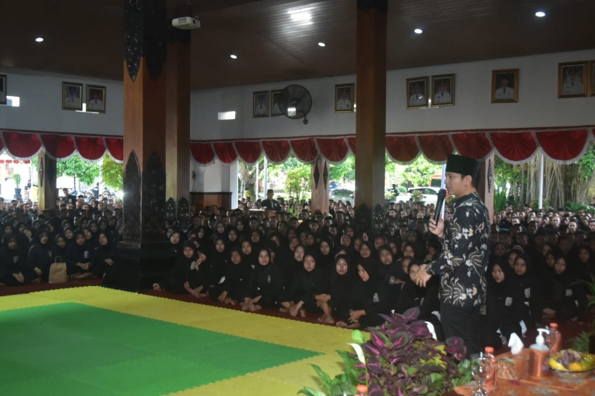 1.258 Calon Warga PSHT Pusat Madiun Dapat Pesan Khusus dari Bupati Trenggalek