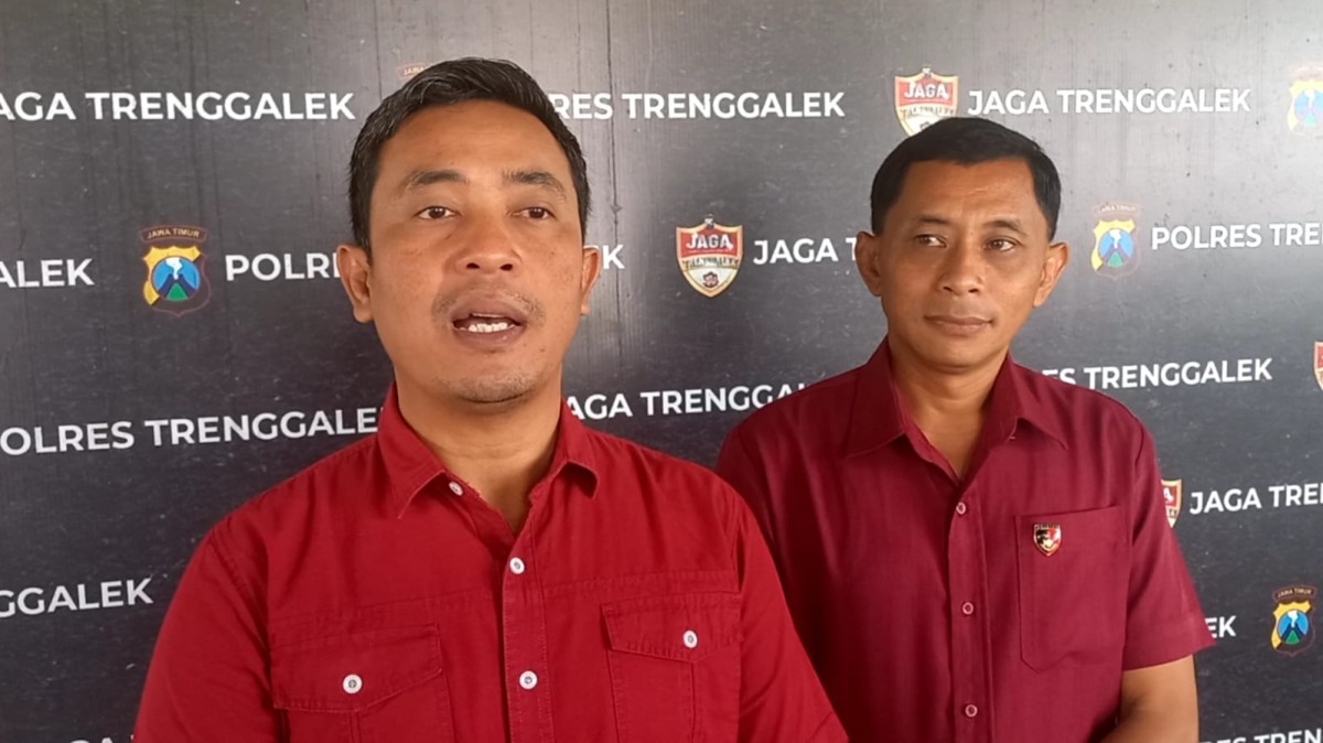 Kasatreskrim Polres Trenggalek, Iptu Agus Salim. (Foto: Bramantya Pamungkas)