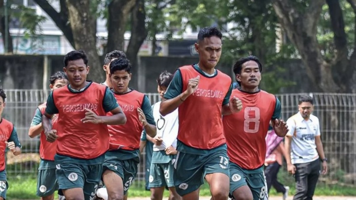 Skuat Persedikab Kediri musim lalu. (Foto: Persedikab Kediri/jatimnow.com)