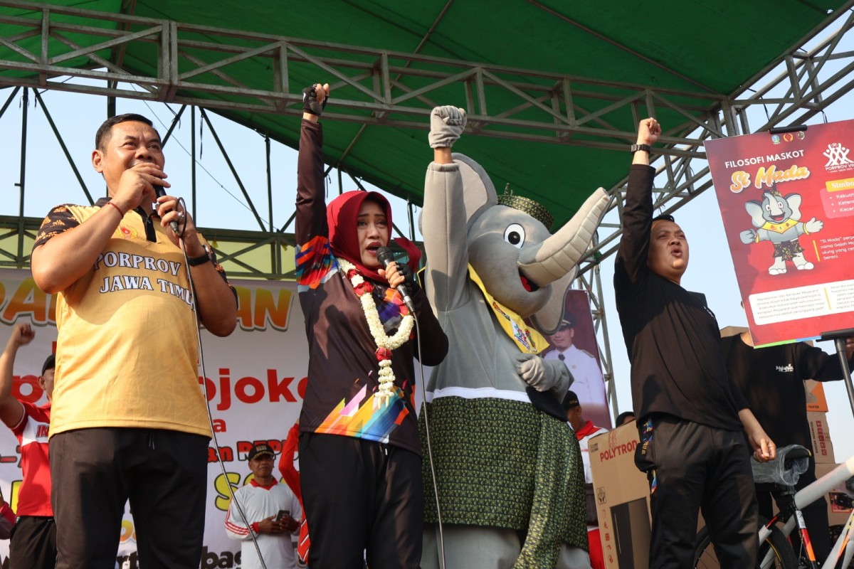Launching Maskot Si Mada, Bupati Mojokerto Uraikan Maknanya