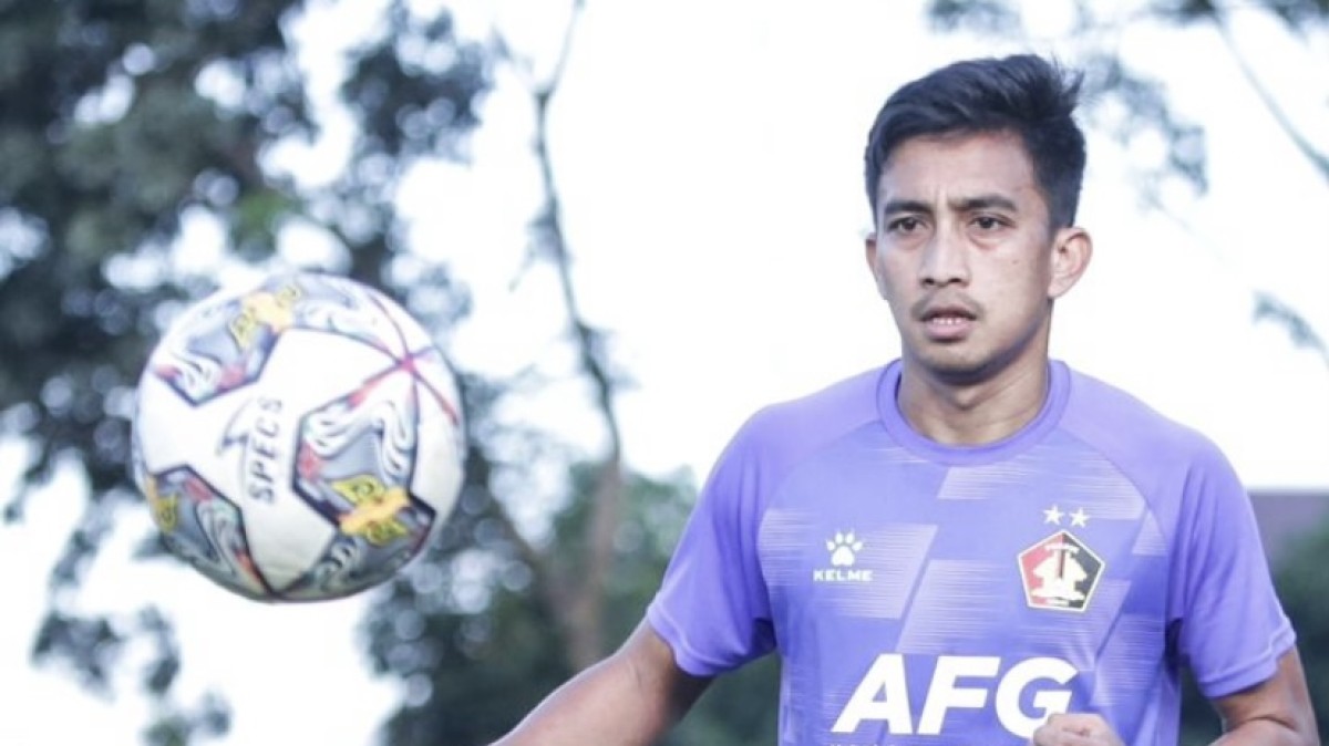 Pemain Persik Kediri Fitra Ridwan. (Foto: Persik Kediri for jatimnow.com)