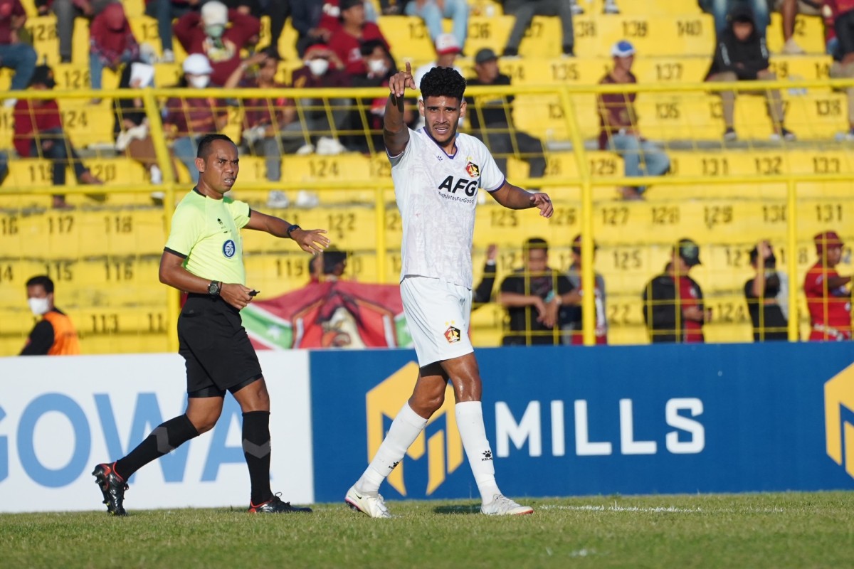 Jefinho, salah satu pencetak gol untuk Persik Kediri. (Foto: Persik Kediri/jatimnow.com)