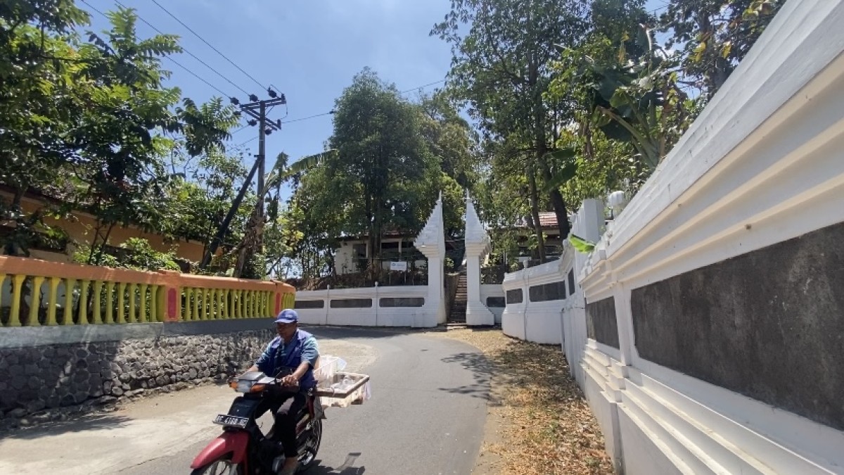 Suasana di Petilasan Selo Gilang. (Foto: Yanuar Dedy/jatimnow.com)