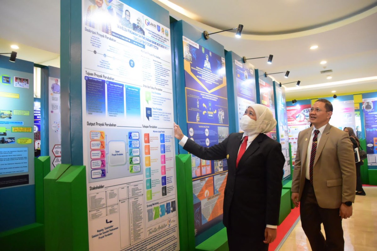 Gubernur Khofifah mengapresiasi BPSDM Jatim sebagai wadah pengembangan kompetensi ASN(Foto: Humas Pemprov Jatim for jatimnow.com)