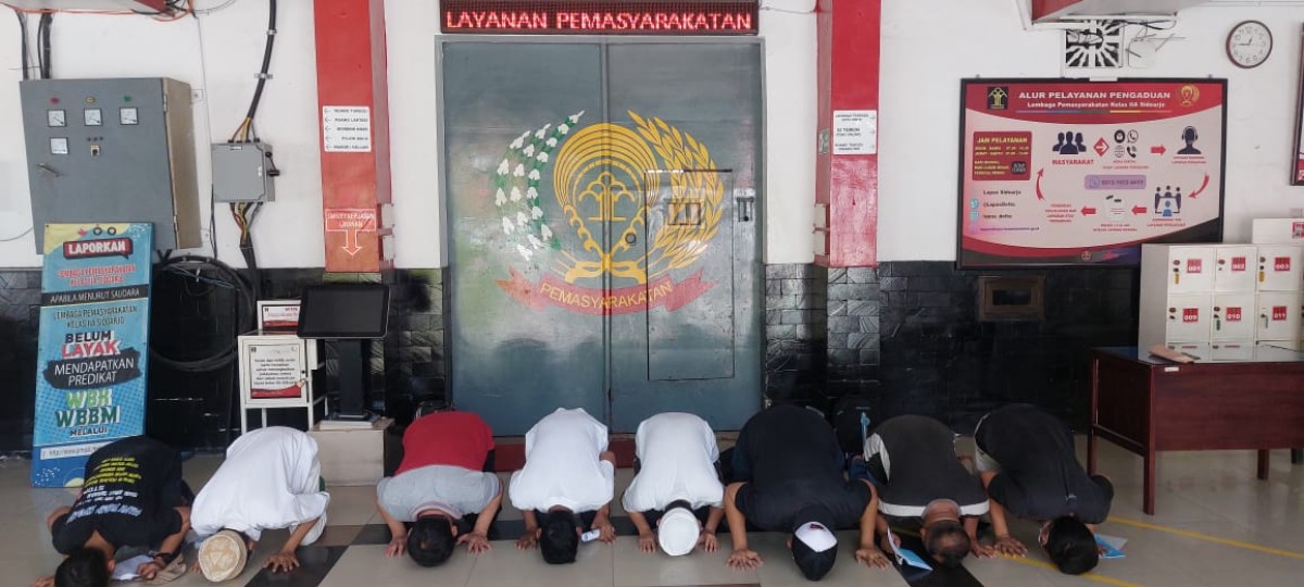8 Warga BP Lapas Kelas IIA Sidoarjo Dapat Hak Integrasi, Bebas dan Cuti Bersyarat