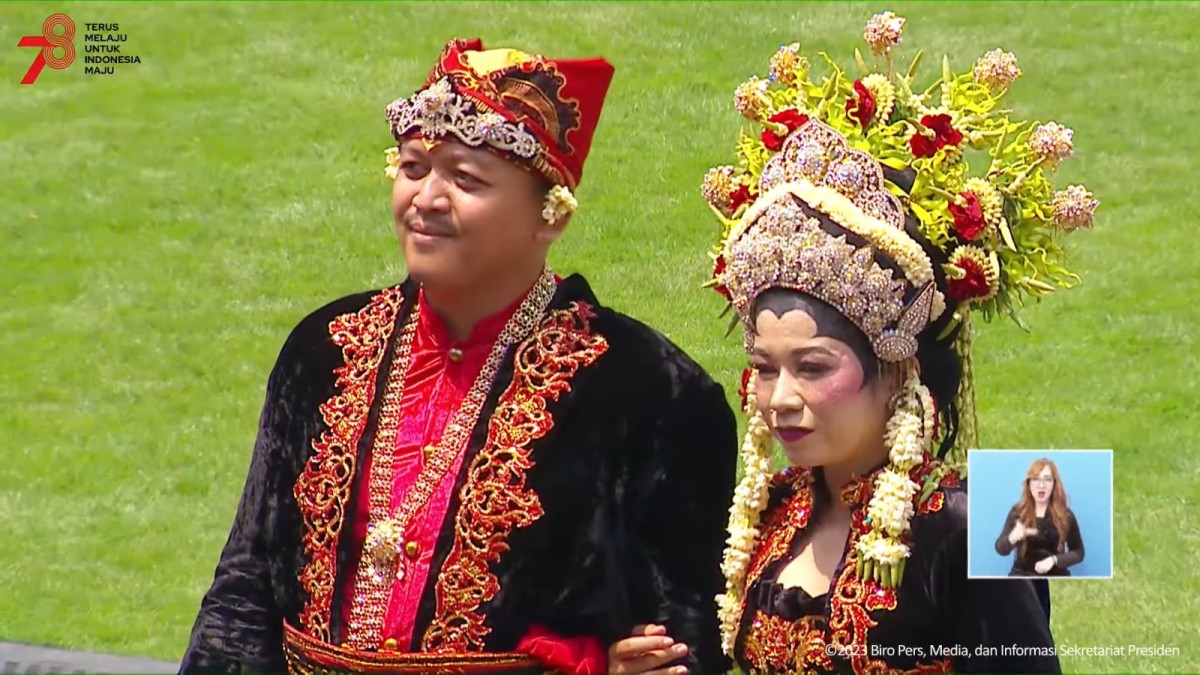 5 Busana Terbaik Upacara HUT RI di Istana Negara: 1 dari Banyuwangi