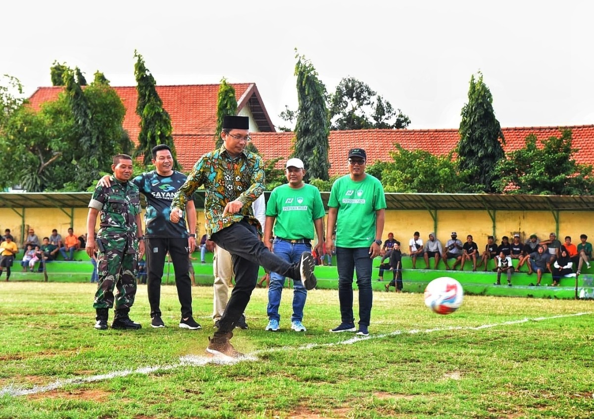 Gus Muhdlor saat membuka Turnamen Perseka Muda Cup XVII Piala Bupati Sidoarjo. (Foto: Kominfo Sidoarjo for Jatimnow.
