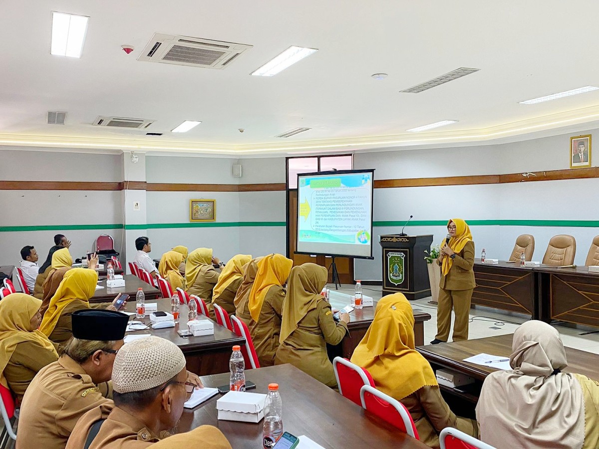 Kegiatan sosialisasi sekolah ramah anak (SRA) (Foto: Musannah Hidayati Laili, SST.,M.Kes for jatimnow.com)