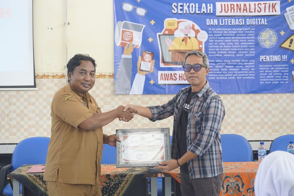 Road Show Sekolah Jurnalistik dan Literasi Digital untuk Pelajar, Tangkal Hoax Jelang Pemilu