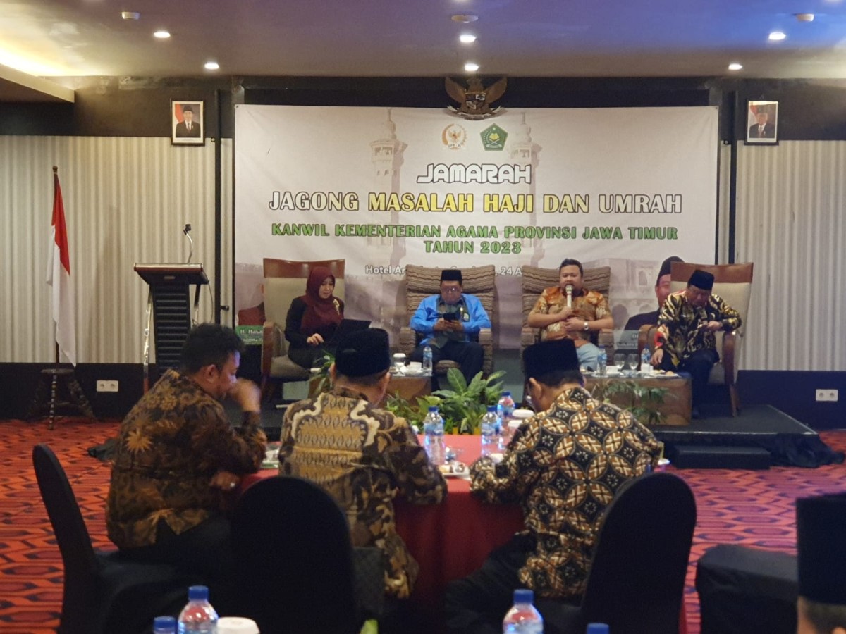 Jamarah bersama Kemenag Jatim (foto: Kemenang Jatim for jatimnow.com)
