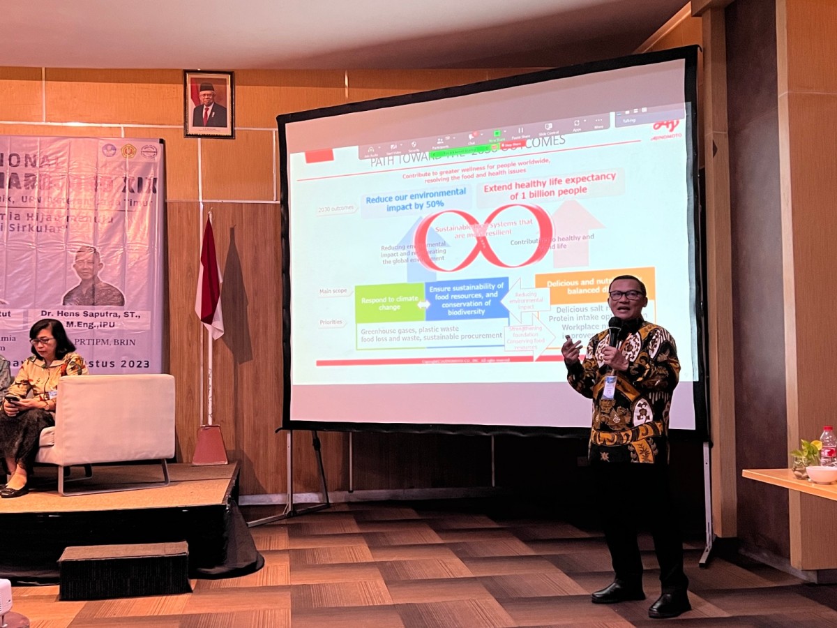Ajinomoto Proyeksikan Aktivitas Bisnis Ramah Lingkungan, BRIN: Luar Biasa