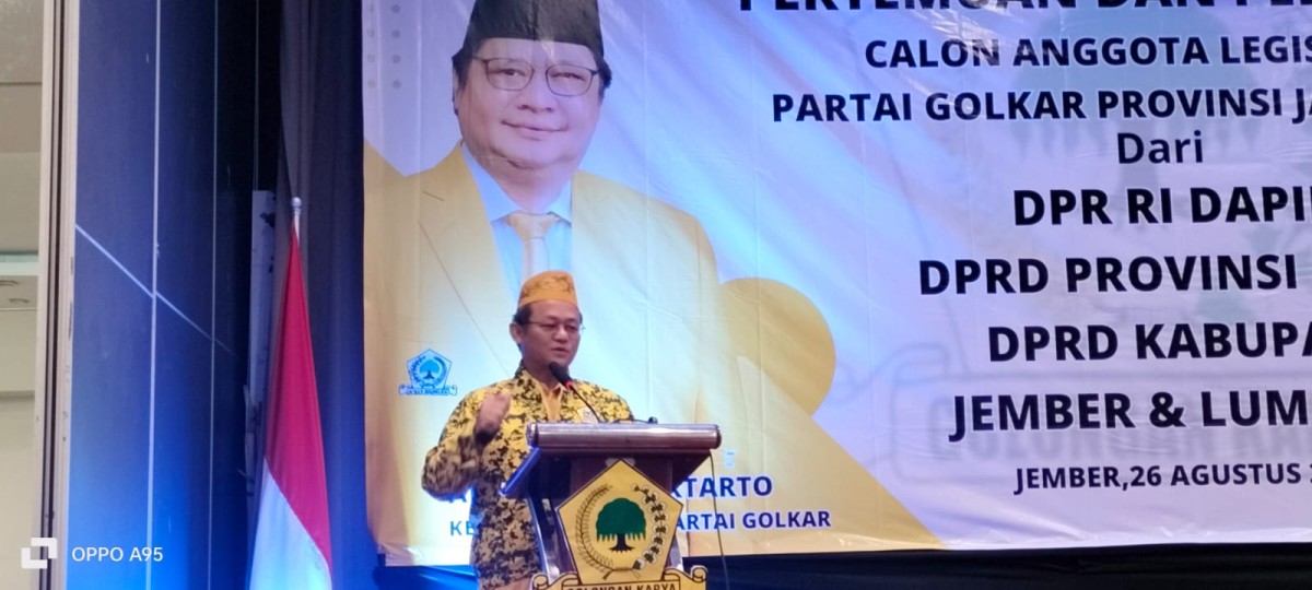 Sarmuji (Foto: Golkar Jatim for jatimnow.com)