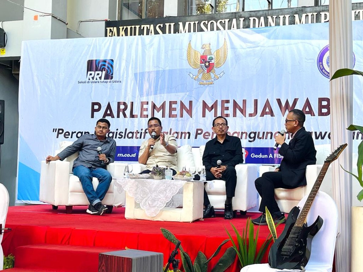 Diskusi di FISIP Unair, Sadad: Kampus Tempat Terbaik Jaring Calon Pemimpin