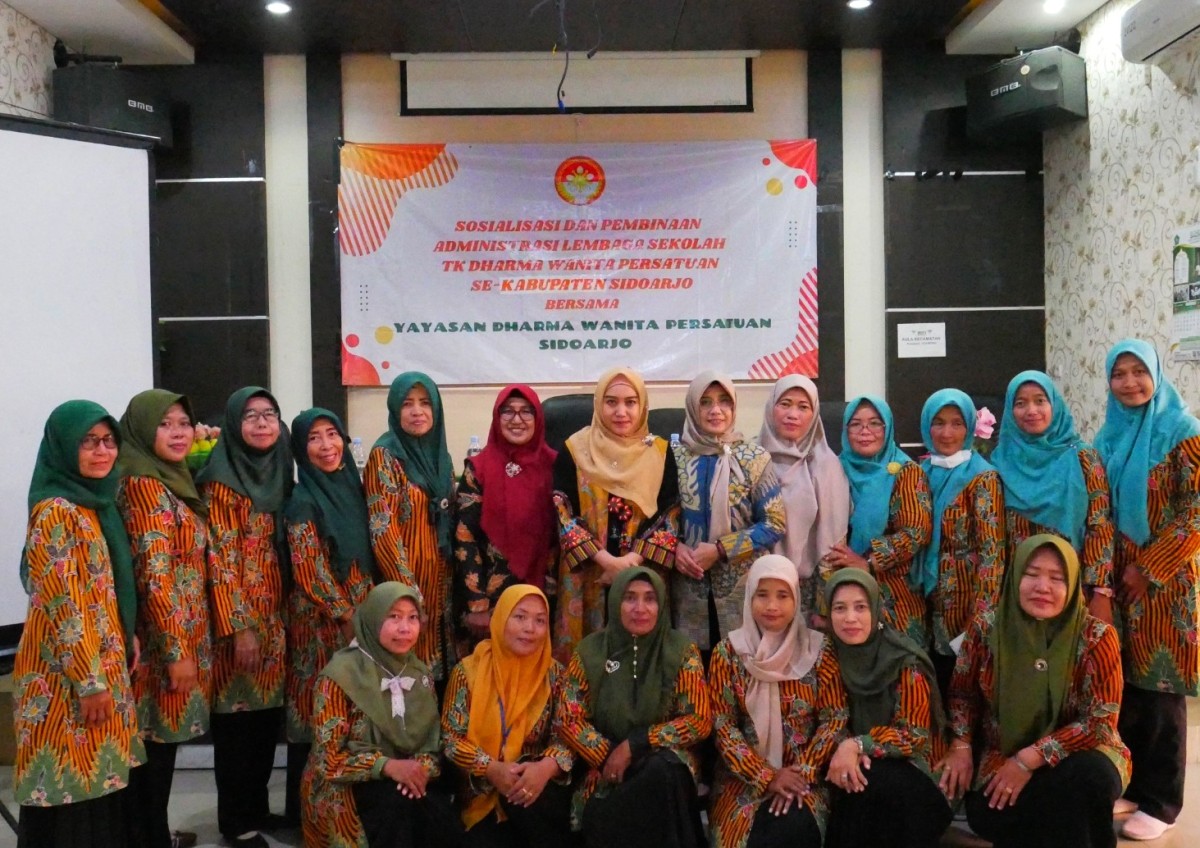 Pemerataan Pendidikan Usia Dini, Ning Sasha Serap Aspirasi Kepala Sekolah TK DWP Sidoarjo