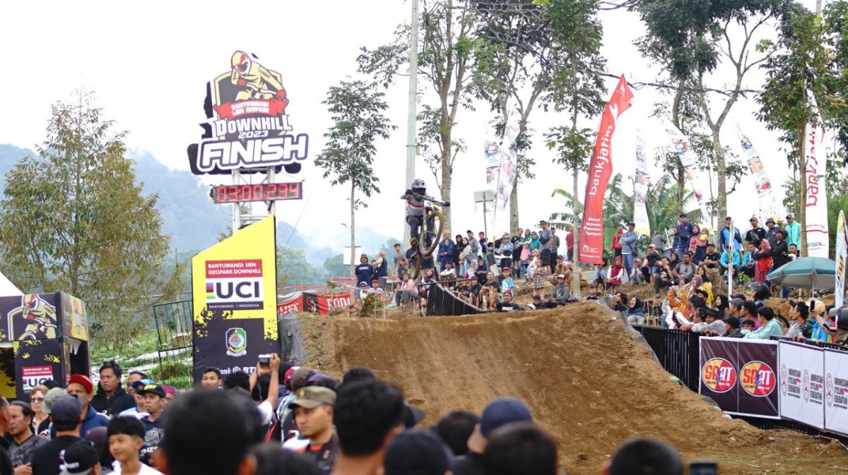Banyuwangi Ijen Geopark Downhill Berlangsung Sengit, Ini Kesan Para Juara