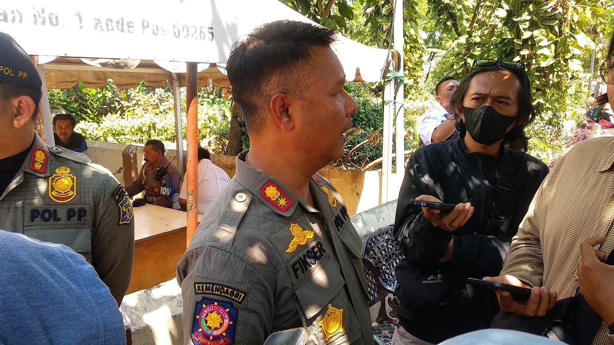 Kepala Satpol PP Surabaya, Muhammad Fikser. (Foto: Haryo Agus/jatimnow.com)