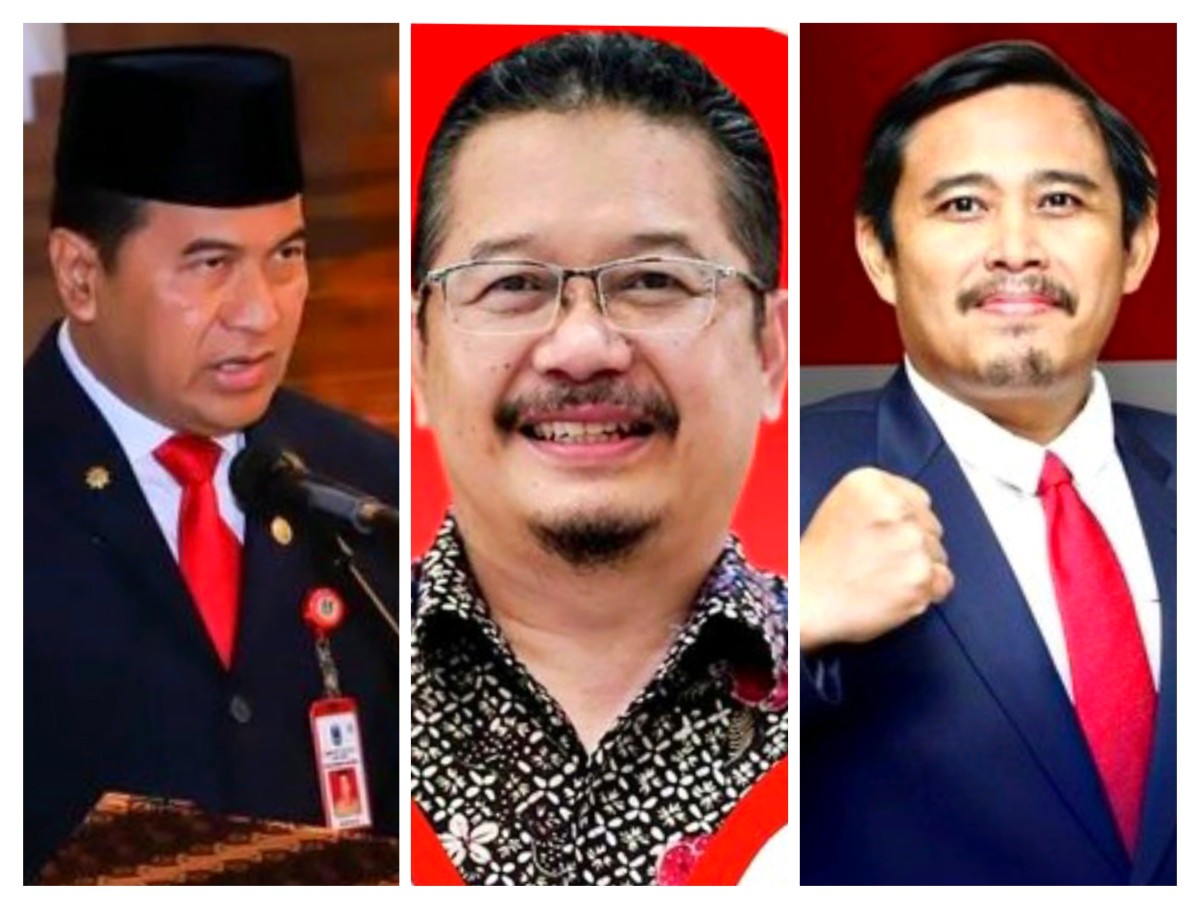Ketiga calon Pj Bupati Pasuruan. (Foto: Instragram for jatimnow.com)