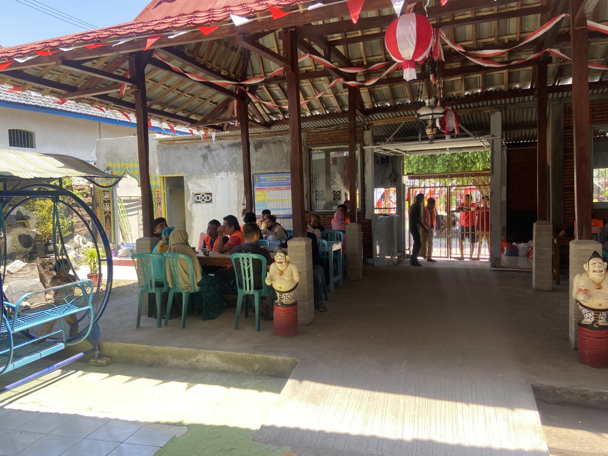 Suasana Rutan Kelas IIB Ponorogo (Foto: Ahmad Fauzani/jatimnow.com)