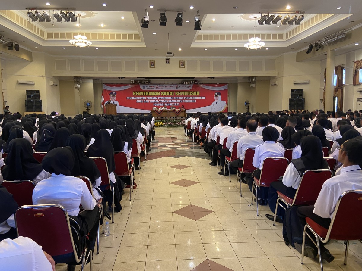 Reformulasi Nilai Diberlakukan, Kesempatan Baru Bagi Calon Pegawai PPPK Tenaga Teknis Ponorogo
