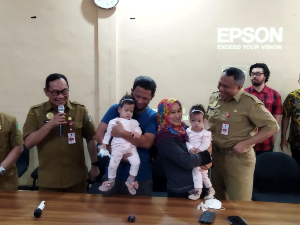 10 Hari Dirawat di RSSA Malang, Bayi Kembar Siam asal Pasuruan Diperbolehkan Pulang