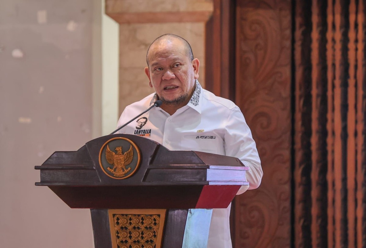 Ketua DPD RI AA La Nyalla Mahmud Mattalitti. (Foto: Sefdin for jatimnow.com)