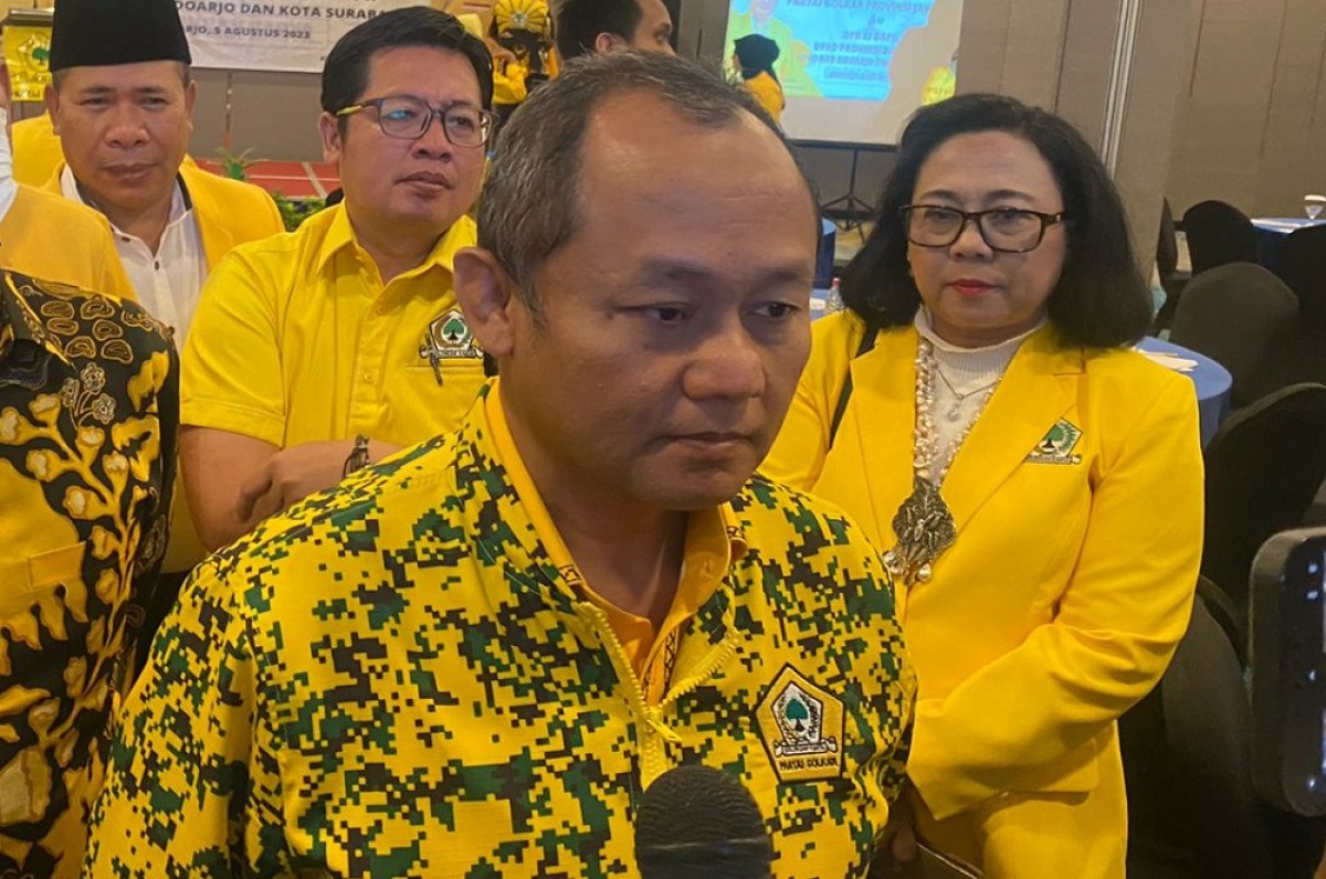 Golkar Jatim Kumpulkan Caleg Dapil Surabaya-Sidoarjo, Sarmuji Ingatkan Kanibalisme