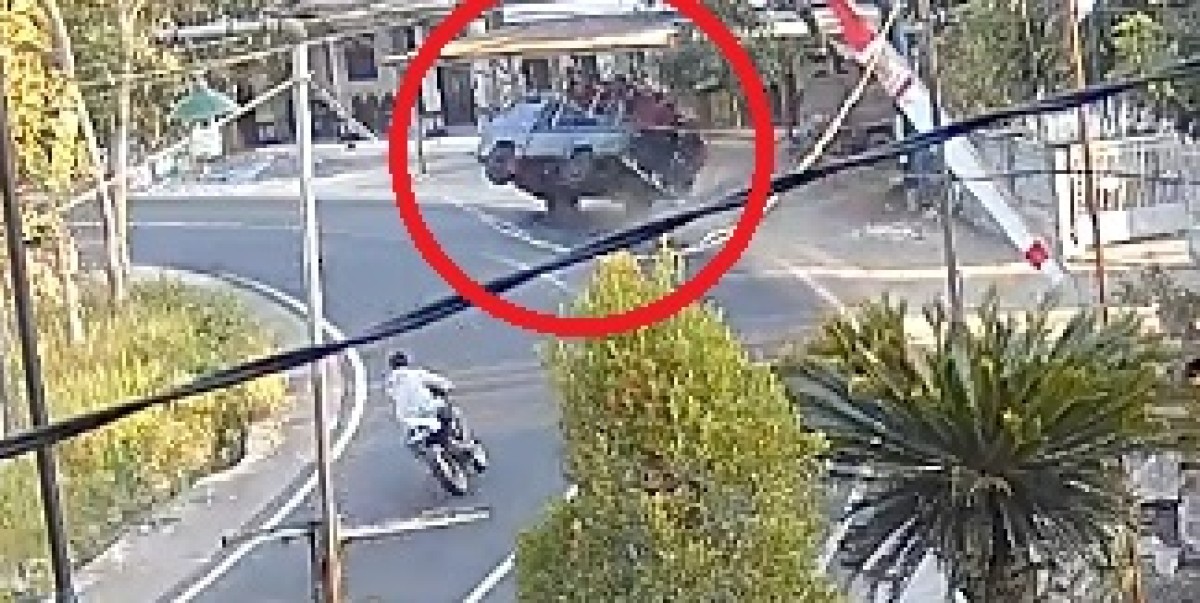 Tangkapan layar CCTV warga.
