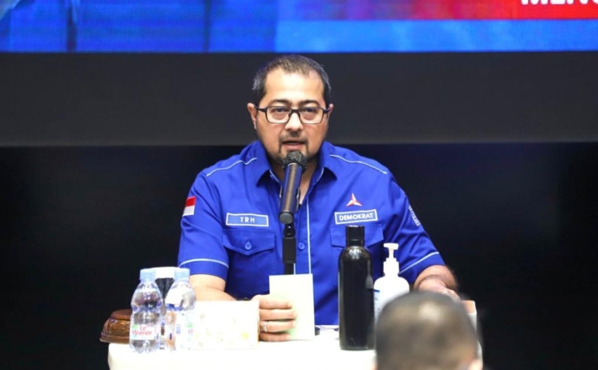 Sekjen Partai Demokrat Teuku Riefky Harzya. (Foto: Ni'am Kurniawan/jatimnow.com)