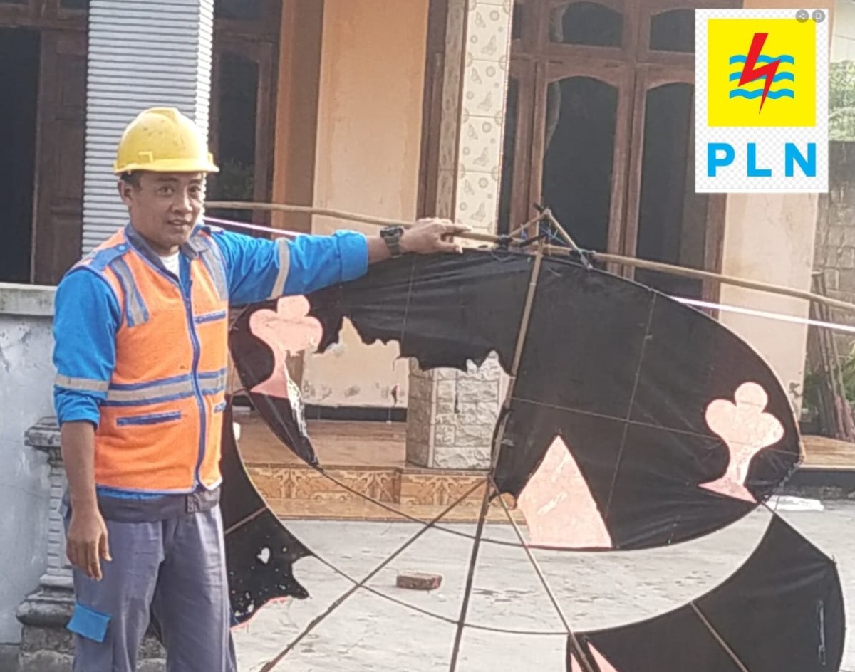 Gangguan Listrik Akibat Layangan Nyangkut di Tulungagung Meningkat Dua Bulan Terakhir