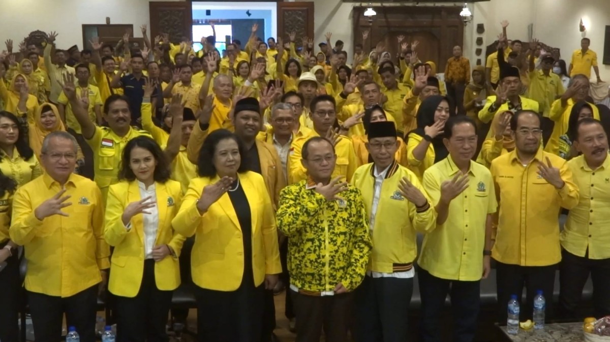 Golkar Harapkan Para Caleg Bisa Kerjasama Menangkan Pemilu 2024