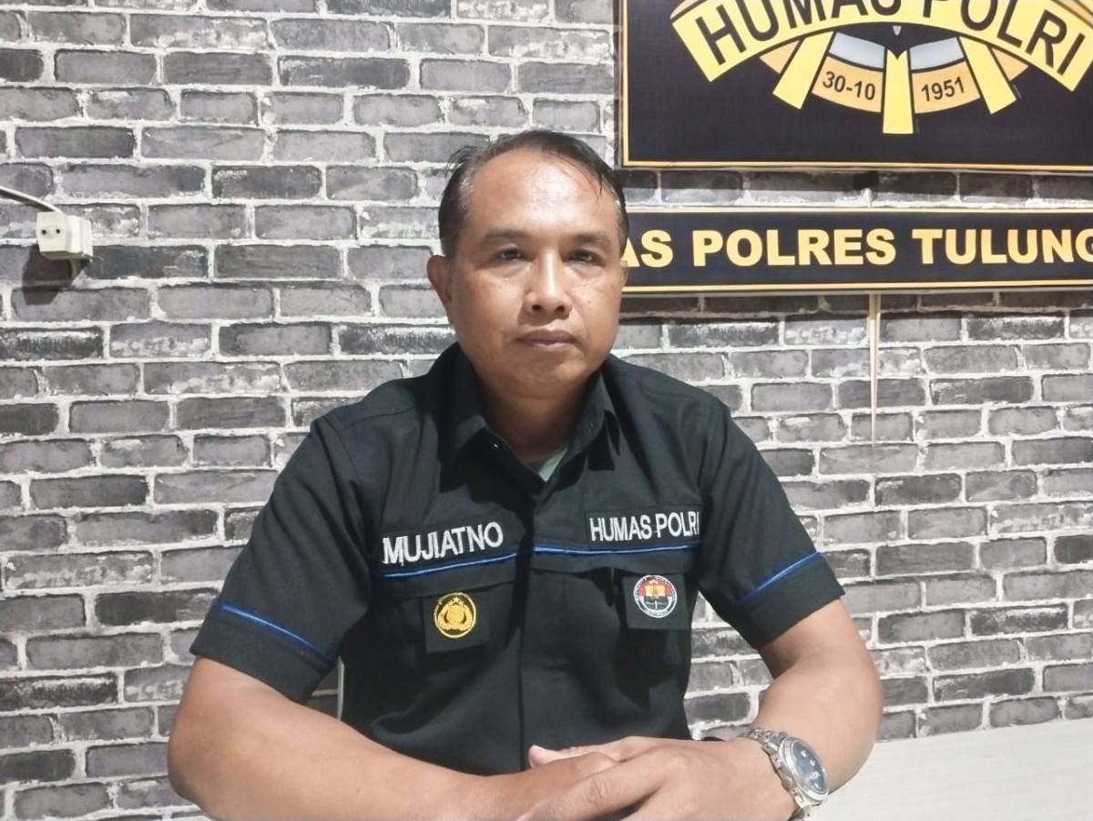 Kasi Humas Polres Tulungagung, Iptu Mujiatno. Bramanta Pamungkas