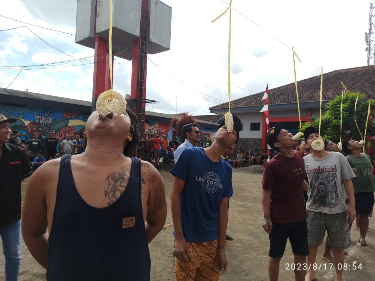 Warga Binaan Lapas Klas IIB Tulungagung Ikuti Lomba Agustusan, Seru Lho Rek