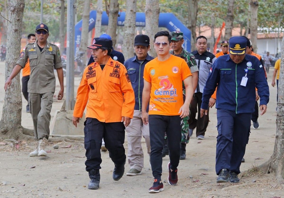 Bupati Trenggalek Mochamad Nur Arifin saat menghadiri acara Festival Gempi. (Foto: Dok Prokopim Trenggalek)