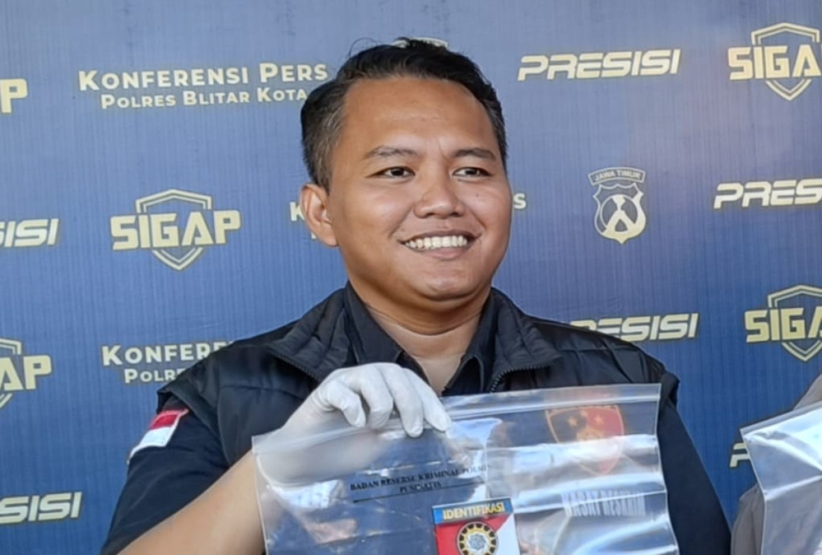 Kasatreskrim Polres Blitar Kota, AKP Galih Putra Samudra. (Foto: Bramanta Pamungkas/jatimnow.com)