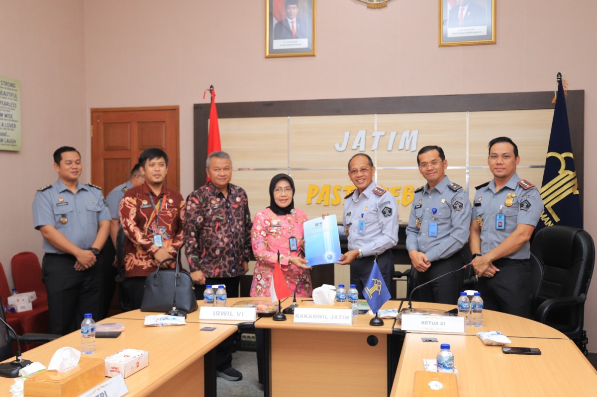 Evaluasi penilaian 6 satker kemenkumham jatim (Foto: Humas Kemenkumham Jatim for jatimnow.com))