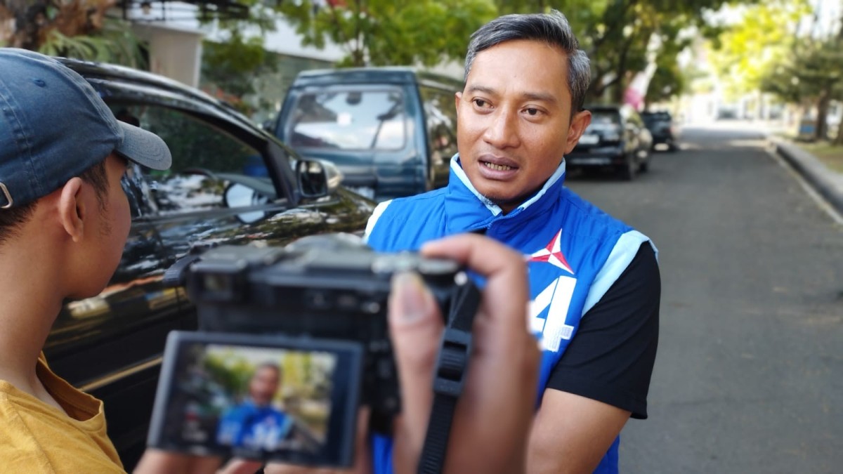 Ketua DPC Partai Demokrat Pacitan, Indrata Nur Bayu Aji (Edwin for jatimnow.com)