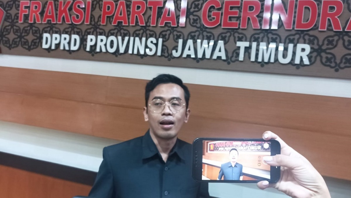 Anggota Fraksi Partai Gerindra, Aufa Zhafiri. (Foto: Pri for jatimnow.com)