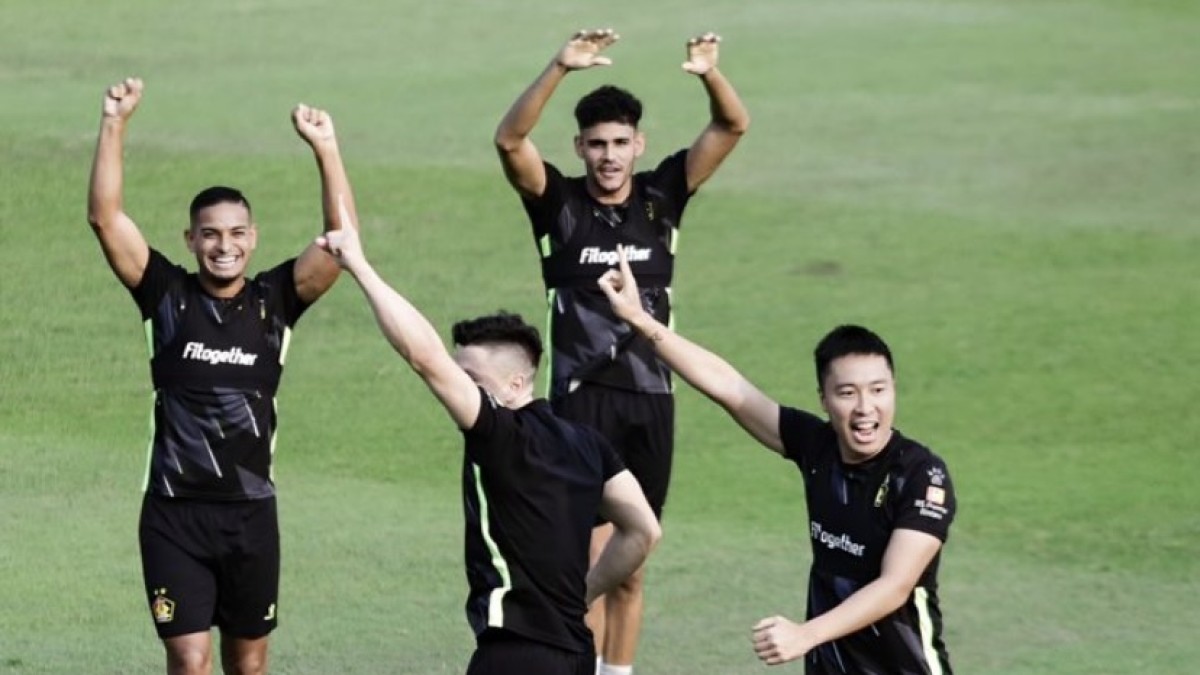 Suasana latihan terakhir Persik Kediri. (Foto: Persik Kediri/jatimnow.com)