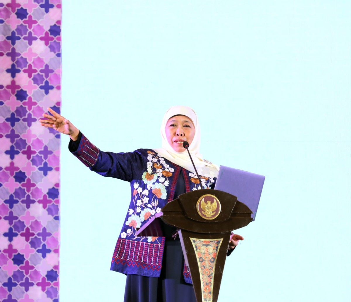 Pesan Gubernur Khofifah pada Mahasiswa Penerima Beasiswa Pemprov ke Mesir