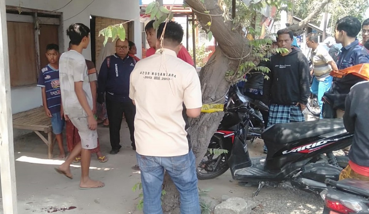 Lokasi kejadian pembacokan di Pamekasan. (Foto: dok. Fathor Rahman/jatimnow.com)