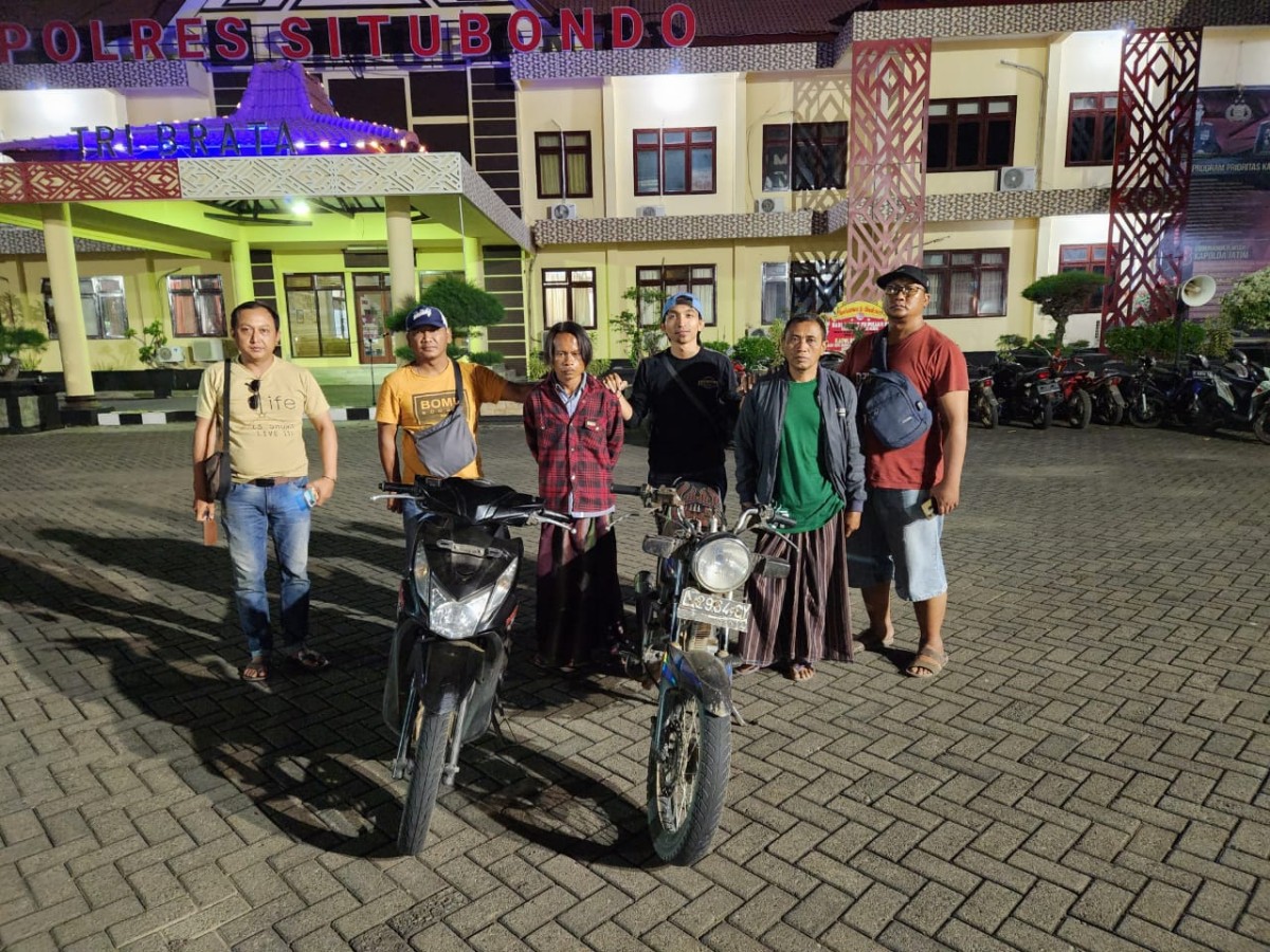 2 Maling Motor Spesialis Warkop di Situbondo Diringkus